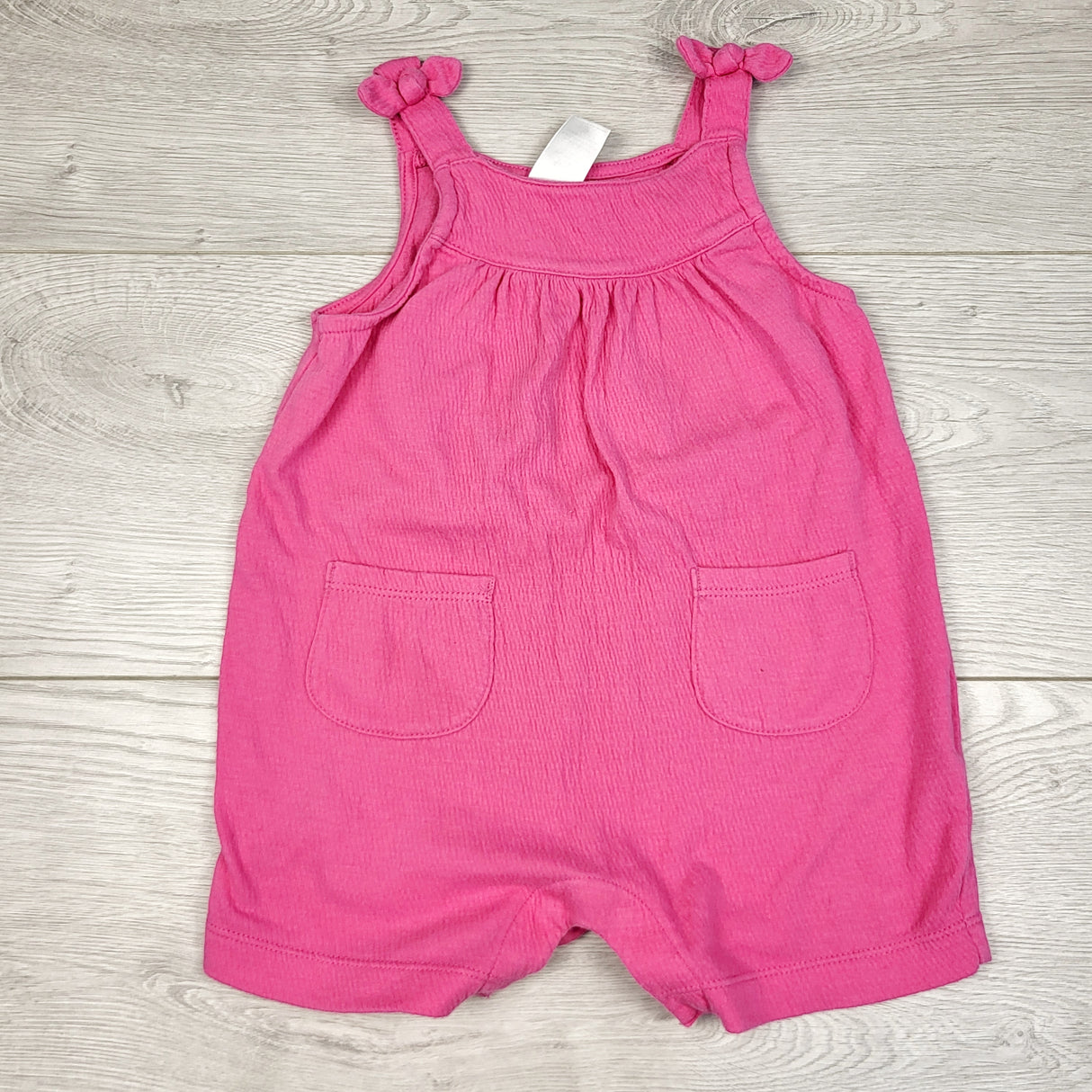 AWAR1 - Carters pink sleeveless romper. Size 9 months