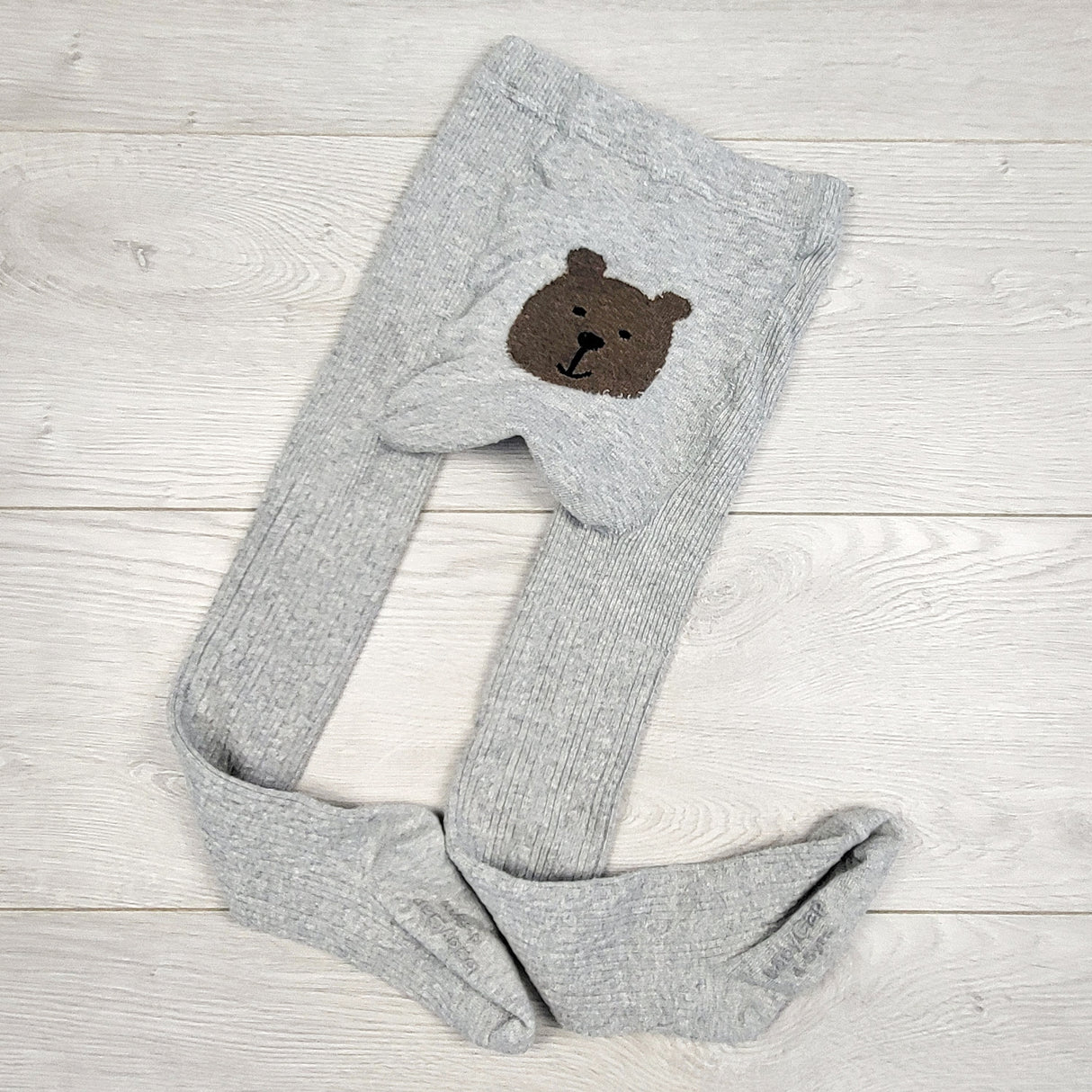 LHEP1 - Gap grey bear bum tights. Size 4/5T