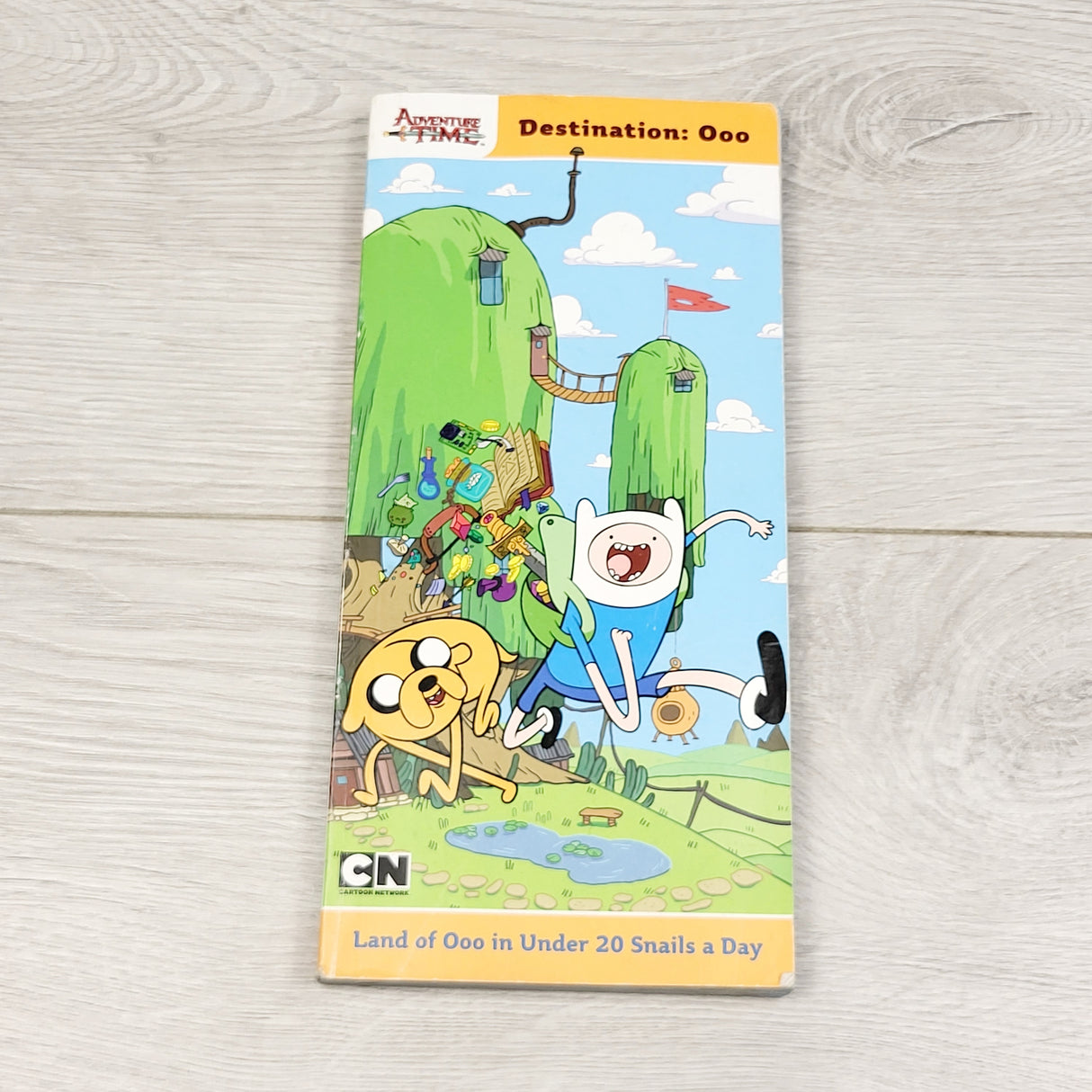 MHL1 - Destination: Ooo. Soft cover Adventure Time book