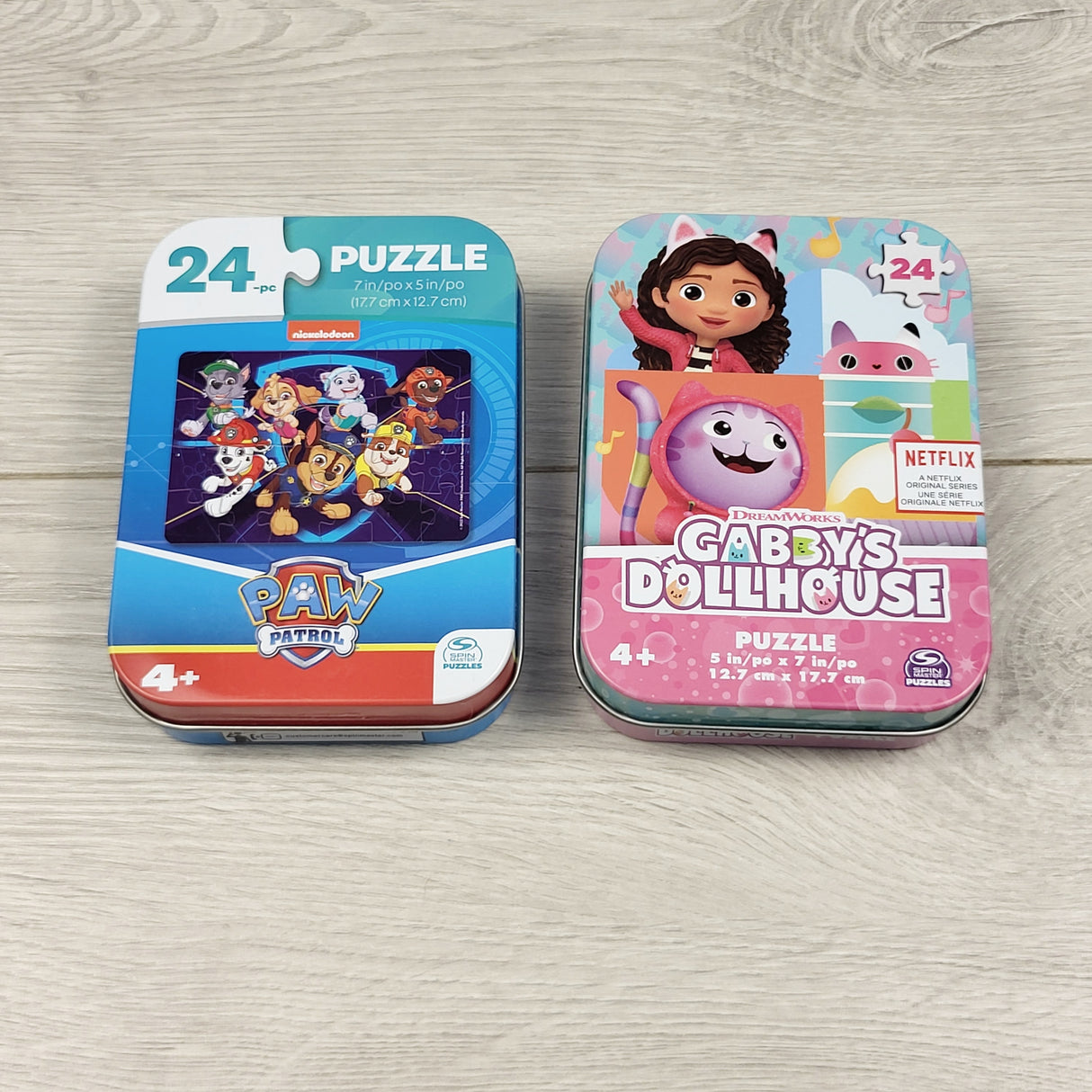 LHEP2 - Pair of tin puzzles