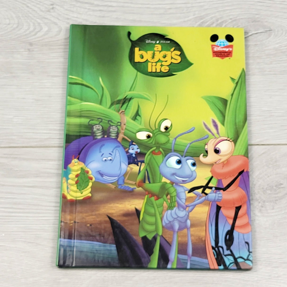 LHEP2- A Bug's Life vintage 1998 hardcover book