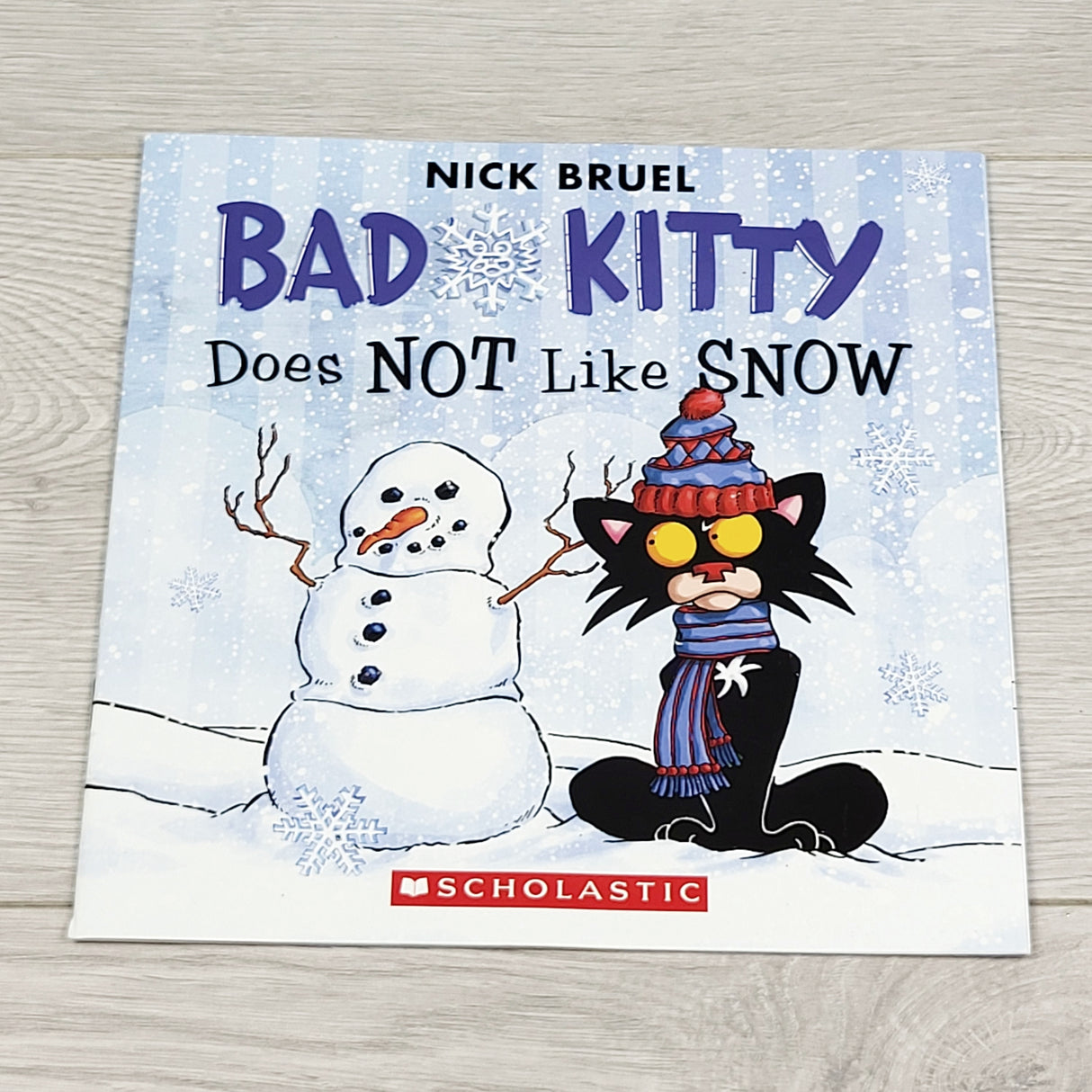 LHEP2 - Bad Kitty Does Not Like Snow. Soft cover book