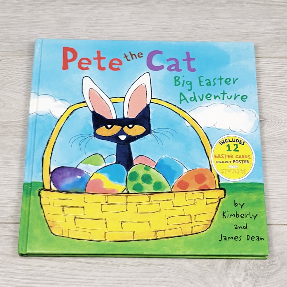 LHEP2 - Pete the Cat: Big Easter Adventure. Hardcover book