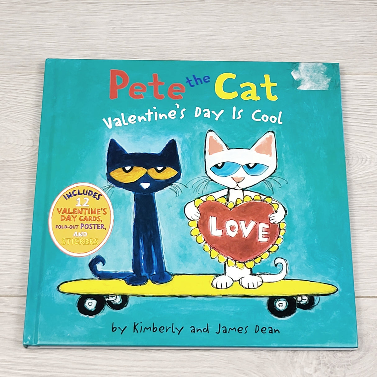 LHEP2 - Pete the Cat: Valentine's Day is Cool. Hardcover book