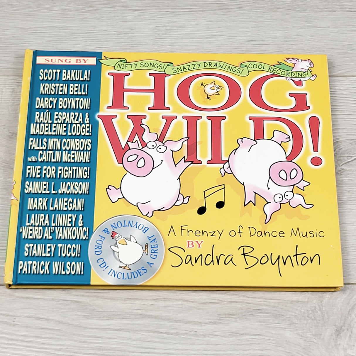 LHEP2 - Hog Wild. Hardcover book with sing-along CD