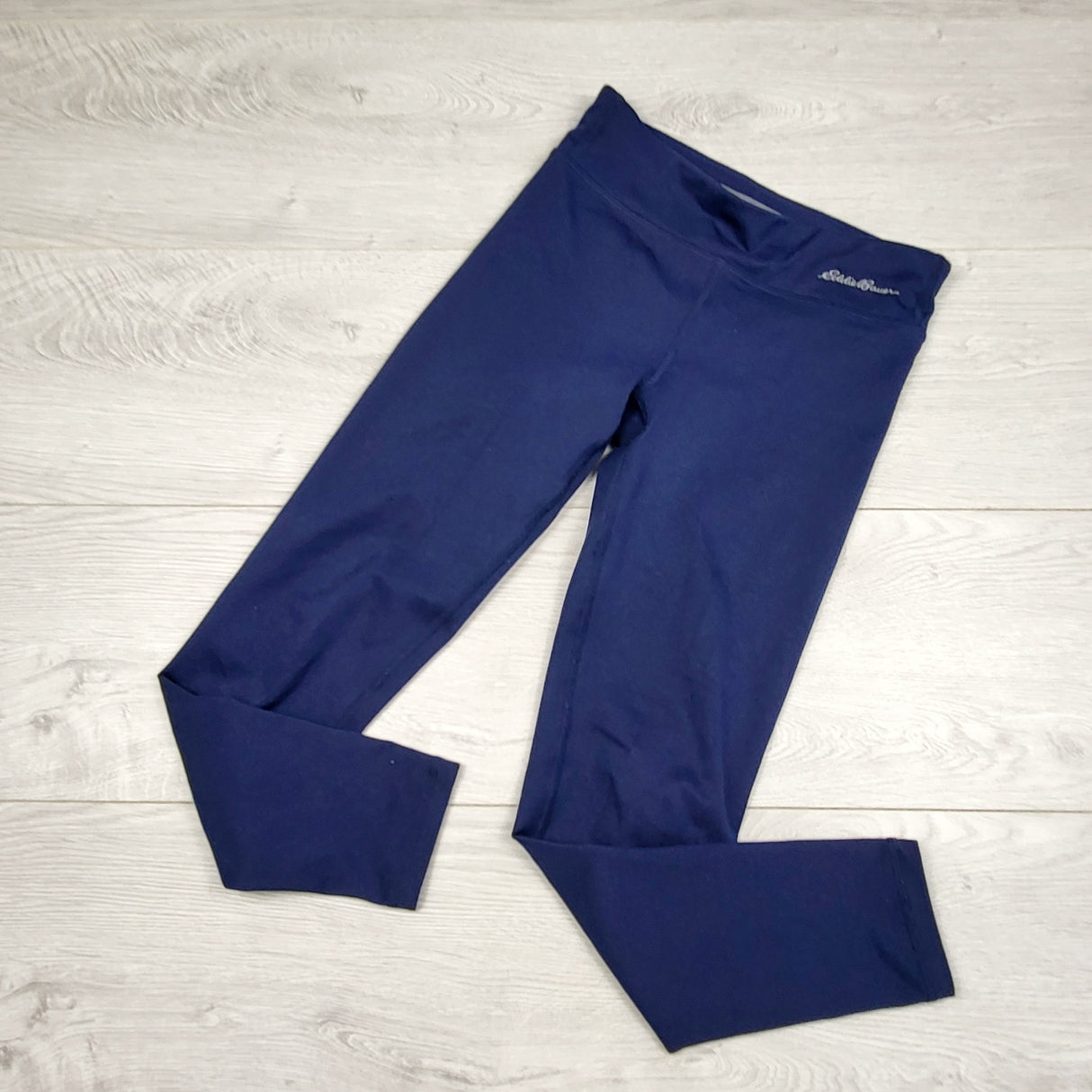 MHL2  - Eddie Bauer navy active leggings. Size 7/8
