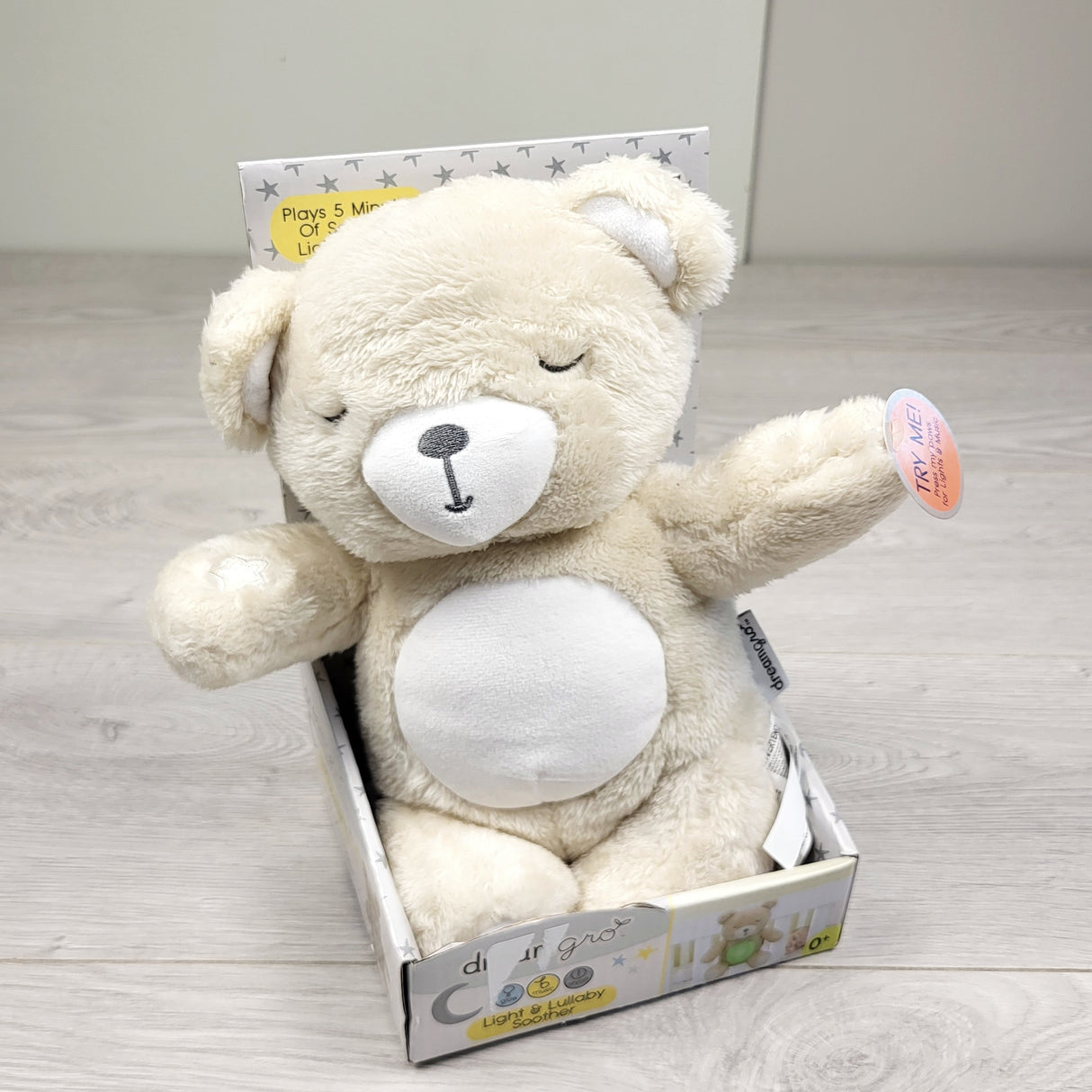 STFT1 -  Dreamgro Light and Lullaby Soother Bear