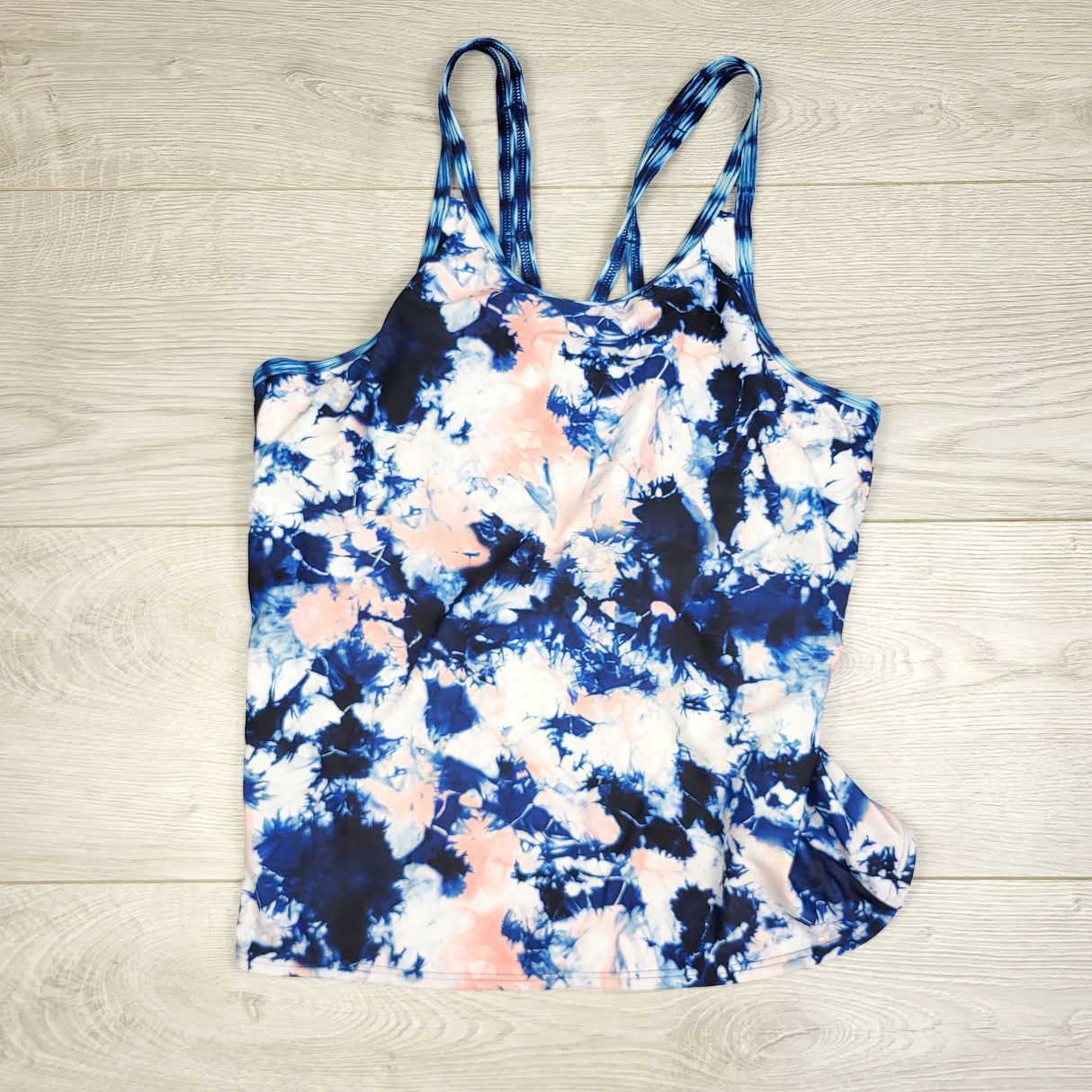AGLL1 - Athleta Girl tie dyed tankini top. Size 16