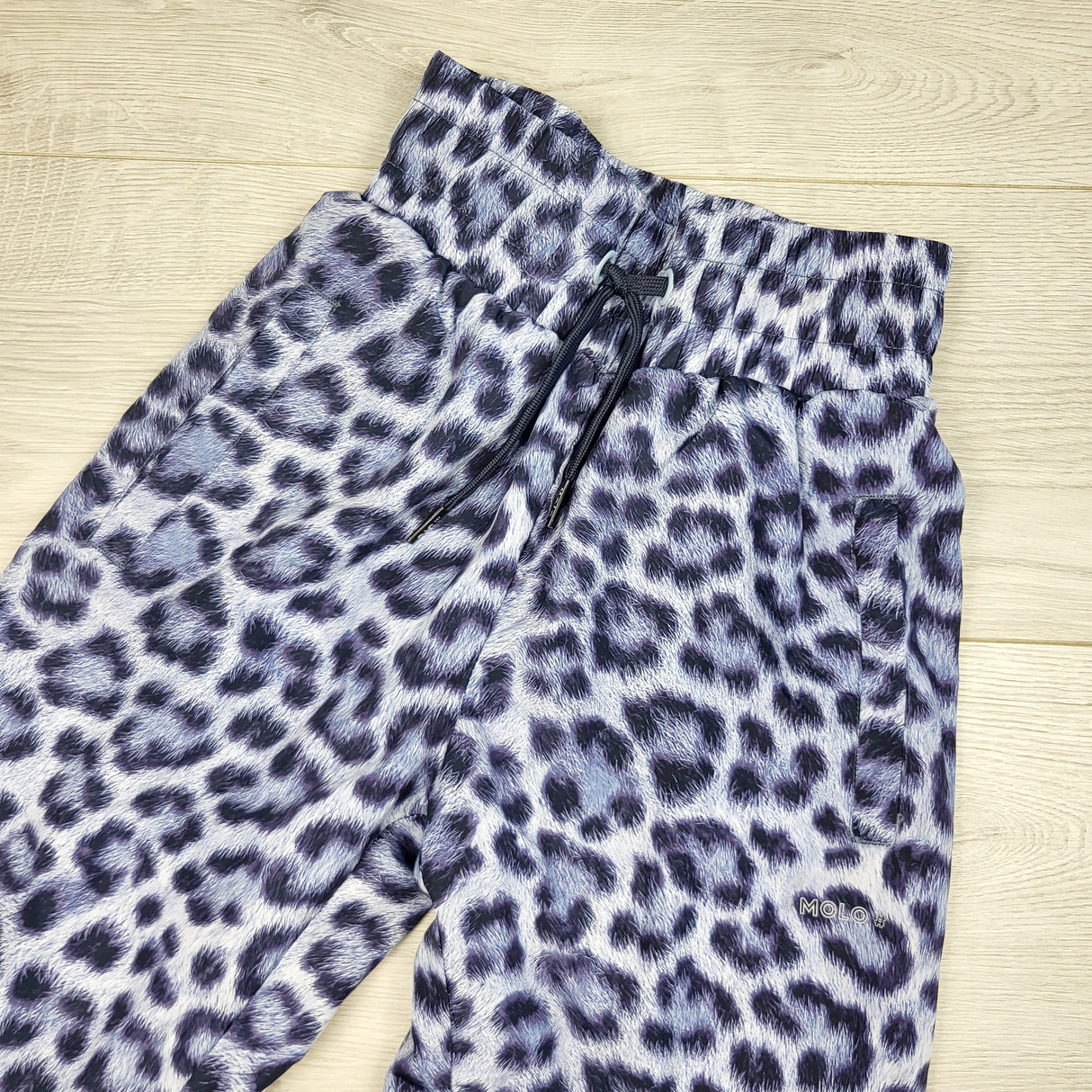 BNG2 - Molo leopard print high waisted pants. Size 5/6