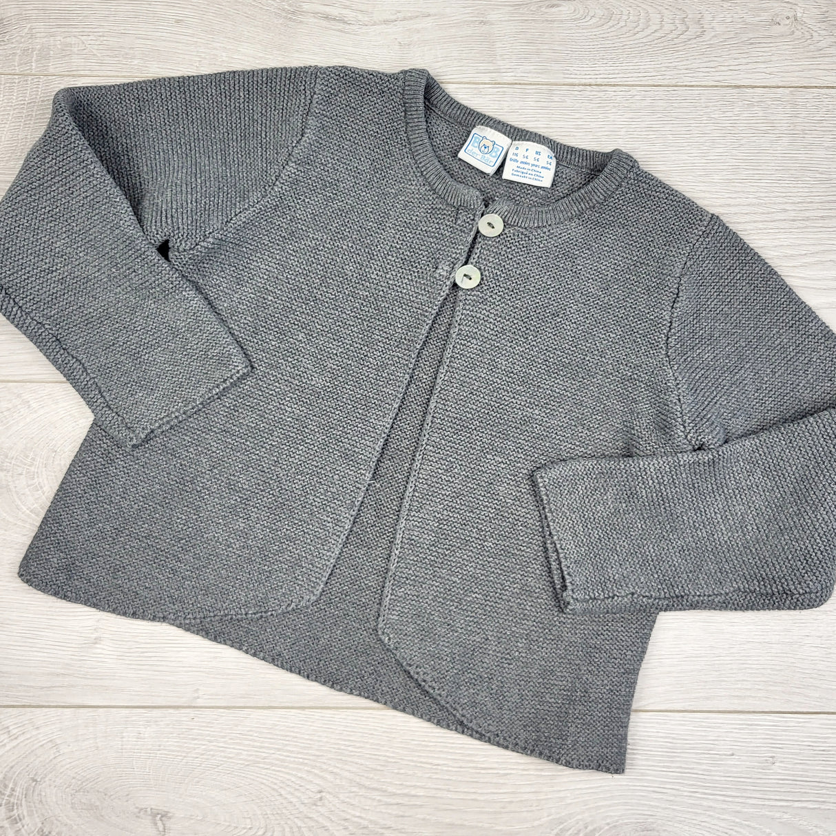 MSK1 - Bob Der Bar grey sweater. Size 5/6