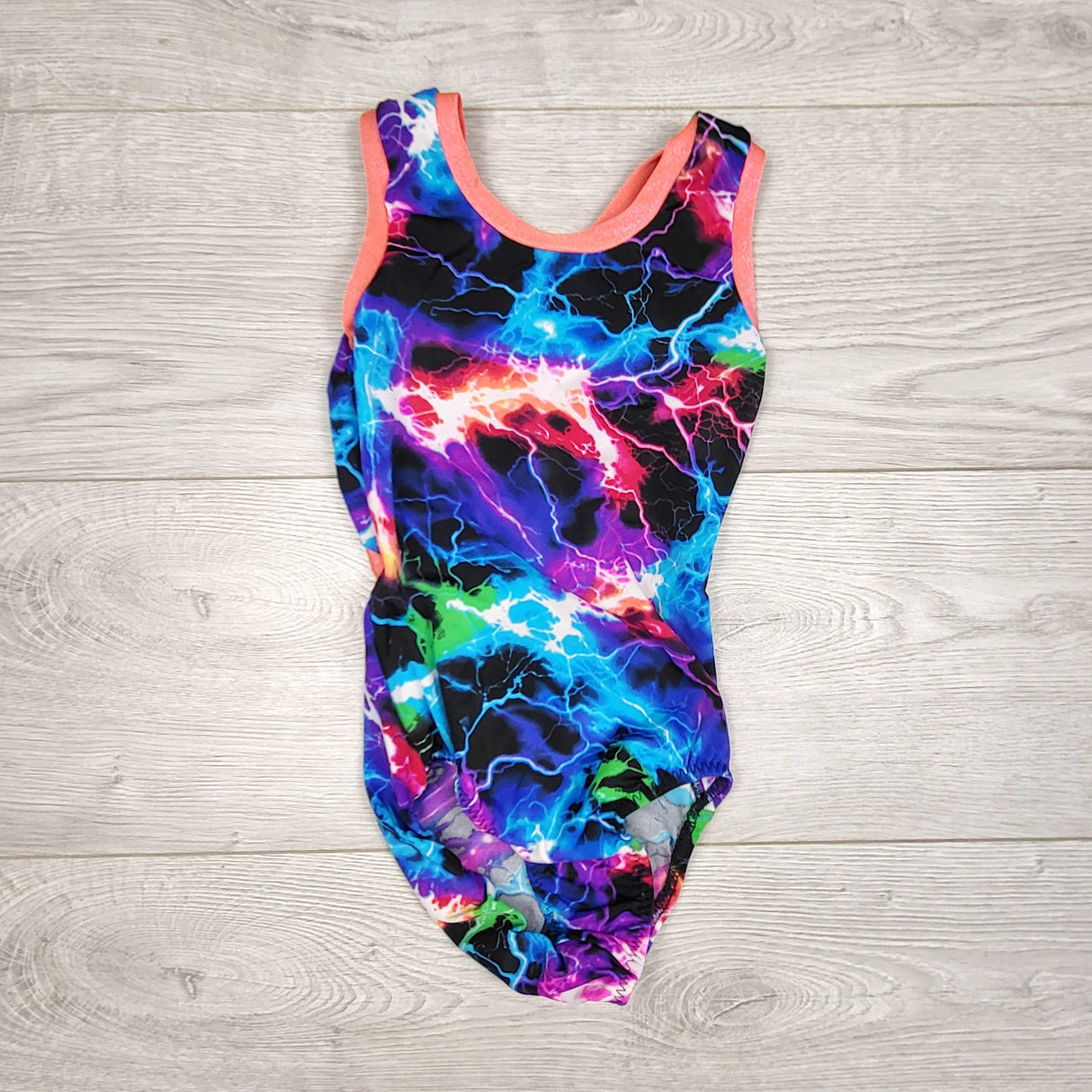 MHAN1 - Rising Stars gymnastics leotard. Size 5T