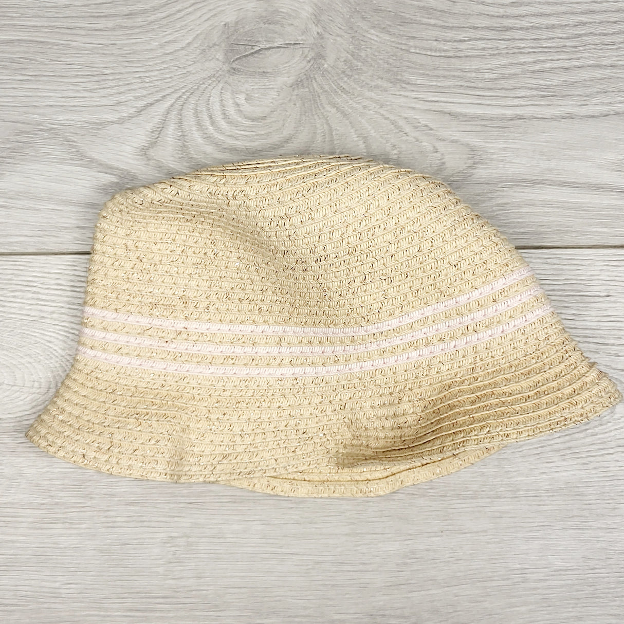 MHAN1 - Joe straw bucket hat. Size 12-24 months