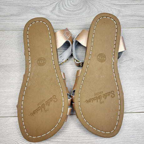 SHYS2 - Sun-San rose gold Salt Water Sandals. Youth size 4