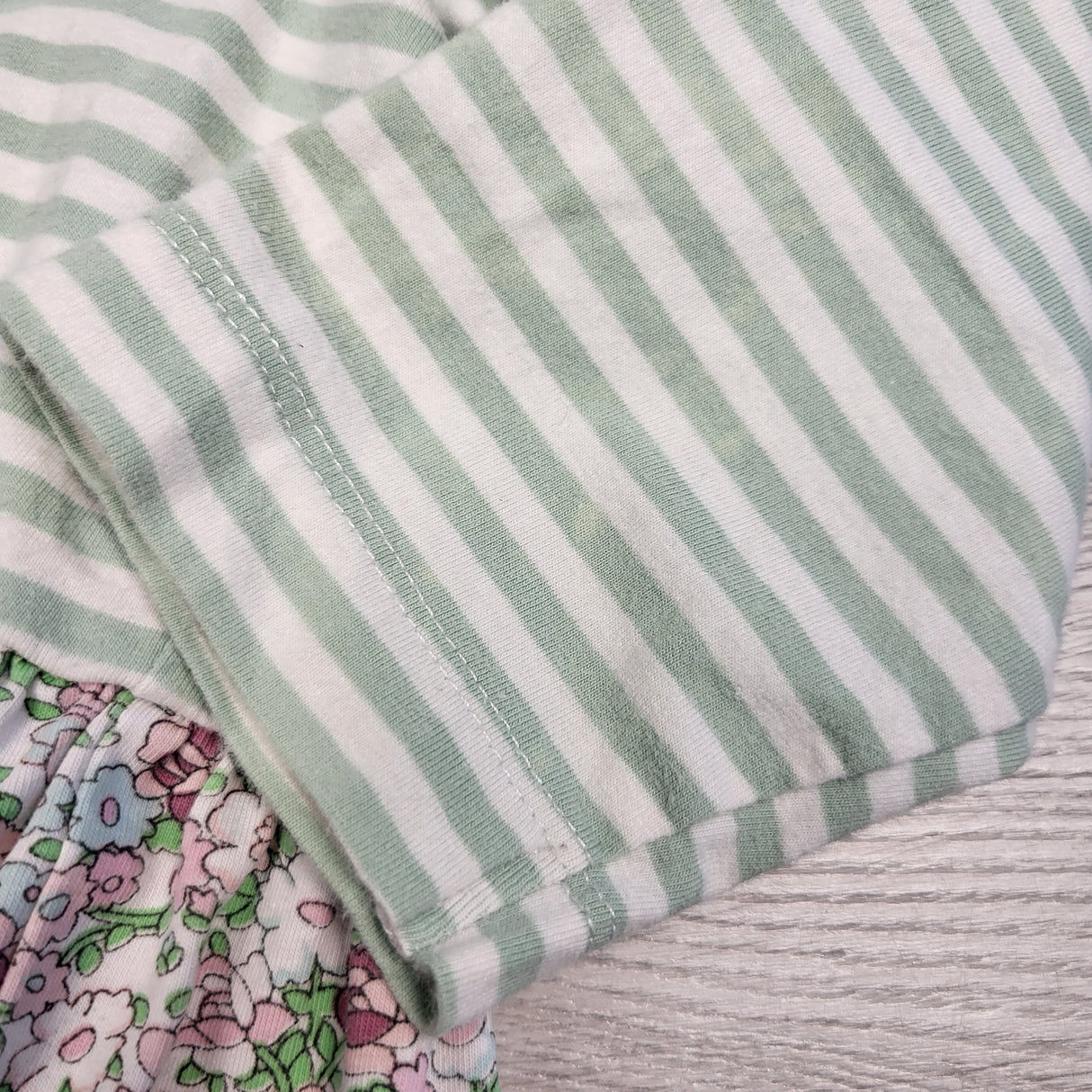 RDZ1 - Bisby striped and floral print dress. Size 5T