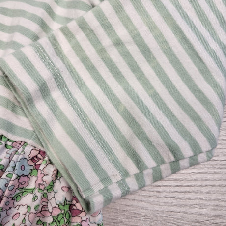 RDZ1 - Bisby striped and floral print dress. Size 5T