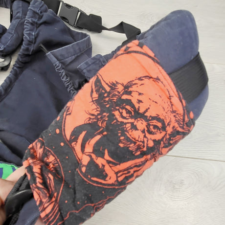 RDZ2 - Tula "Prepster" print baby carrier with suck pads.