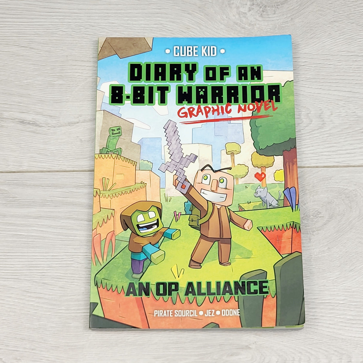 LPXT1 - Diary of an 8-Bit Warrior: An OP Alliance. Soft cover Minecraft graphic novel
