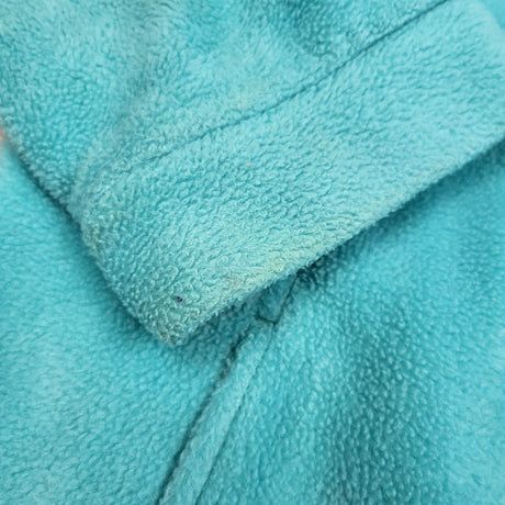 JUDM2 - Columbia turquoise fleece jacket. Size XL
