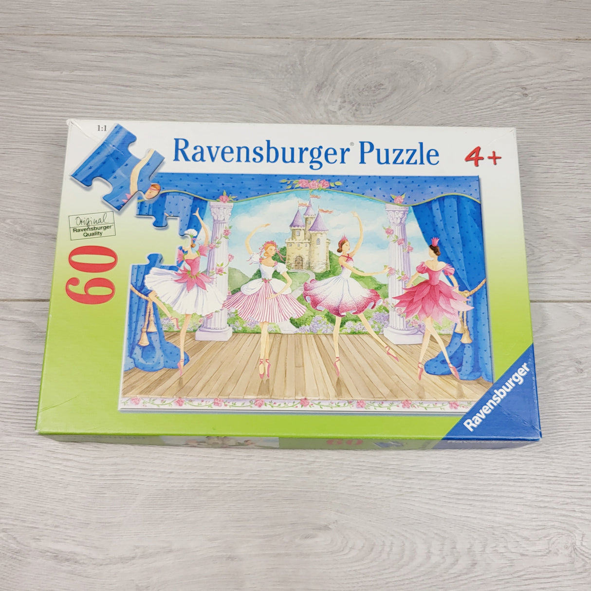 OAG1 - Ravensburger 60pc puzzle with ballet dancers.