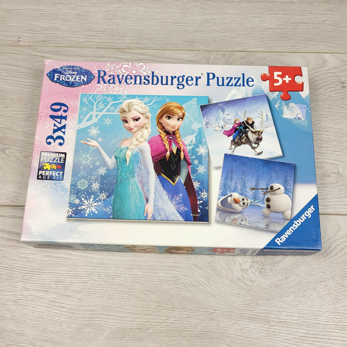 OAG1 - Ravensburger 3x49pc Frozen puzzle