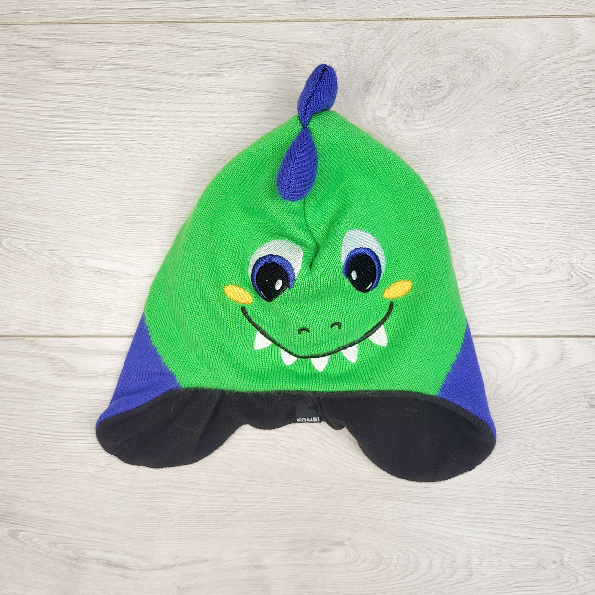 ROWB11 - Kombi fleece lined dinosaur hat. One size fits all (child) 🍁