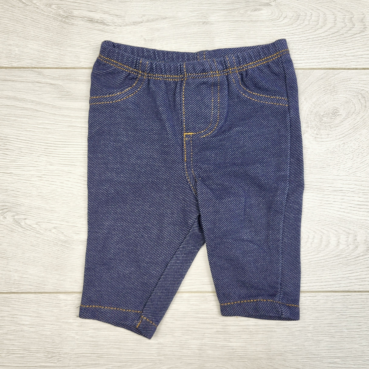 STML1 - Carters denim look leggings. Newborn size