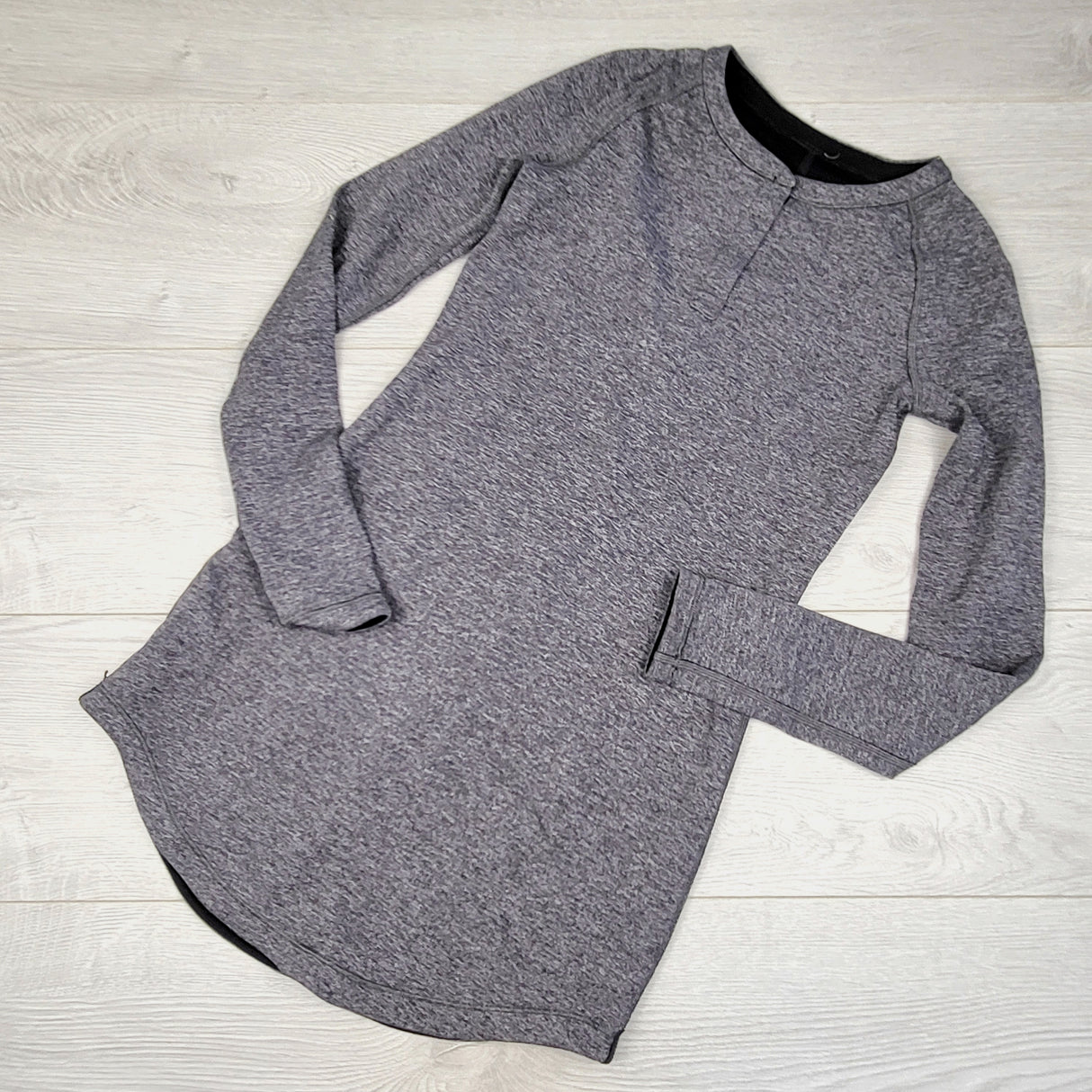 ESZ1 - Ivivva reversible long sleeved dress. Sizes like a 10