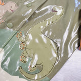 COHI1 - Kidorable dinosaur rain jacket. Size 2T