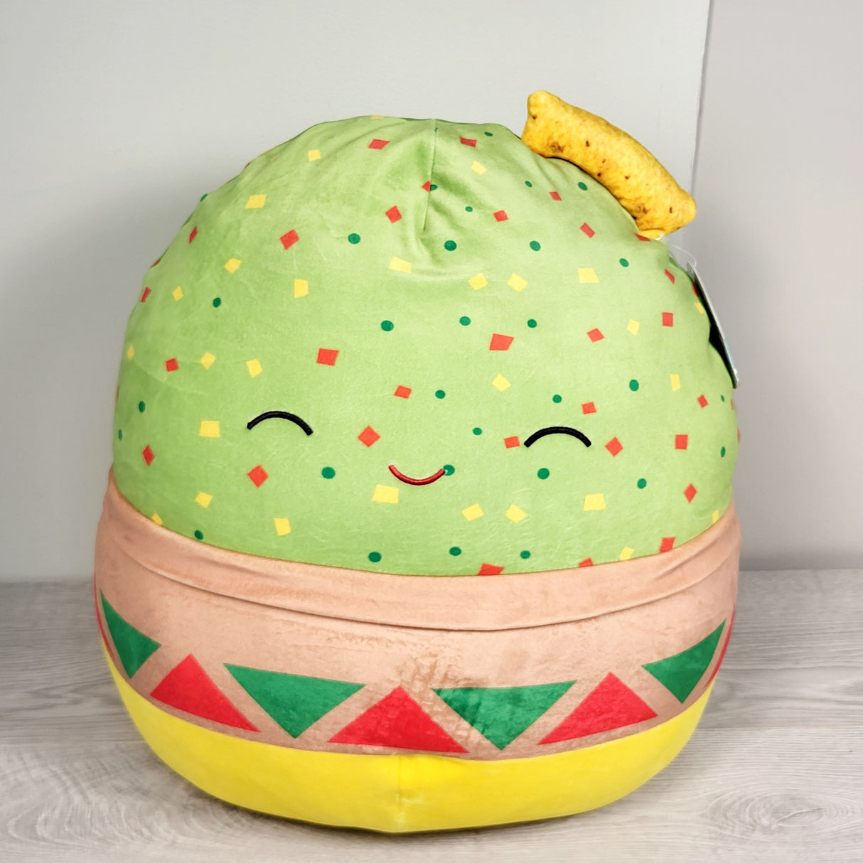 ULRT2 - NEW - Squishmallow 20 inch Gideon Guacamole plush. LOCAL pick up or delivery only