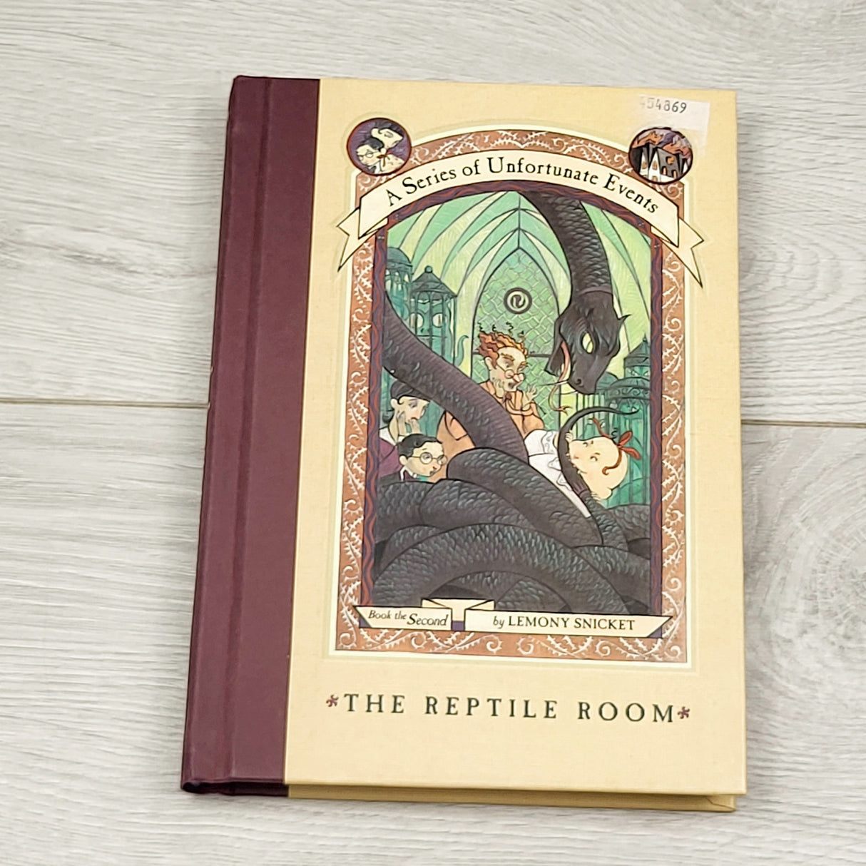 COHI3 - The Reptile Room. Hardcover Series of Unfortunate Events chapter book