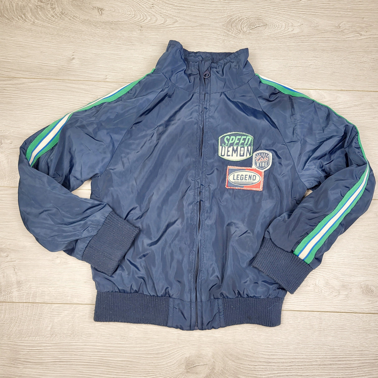 CBRD2 - Joe blue jersey  bomber jacket. Size 6