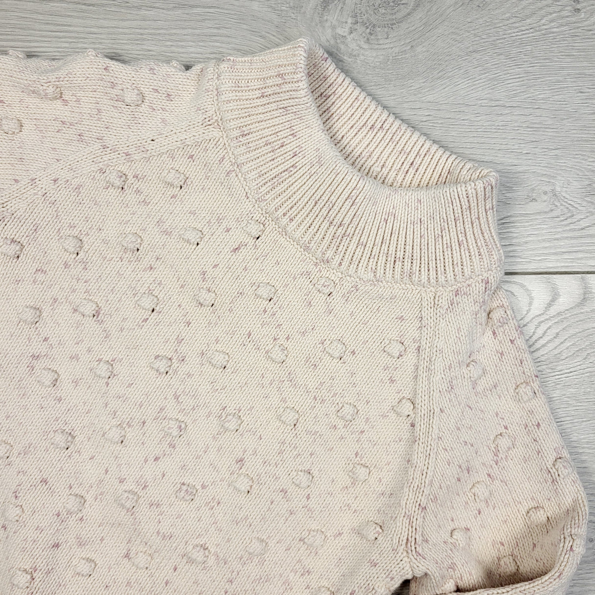 GEND1 - Jamie Kay Confetti Puff cotton sweater. Size 4T