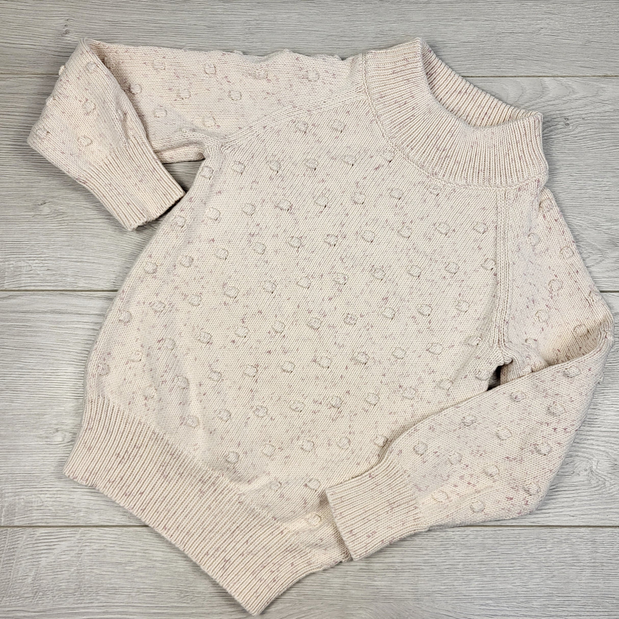 GEND1 - Jamie Kay Confetti Puff cotton sweater. Size 4T