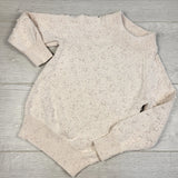 GEND1 - Jamie Kay Confetti Puff cotton sweater. Size 4T