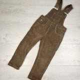 GEND1- Jamie Kay brown corduroy overalls. Size 3T