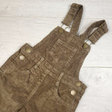 GEND1- Jamie Kay brown corduroy overalls. Size 3T