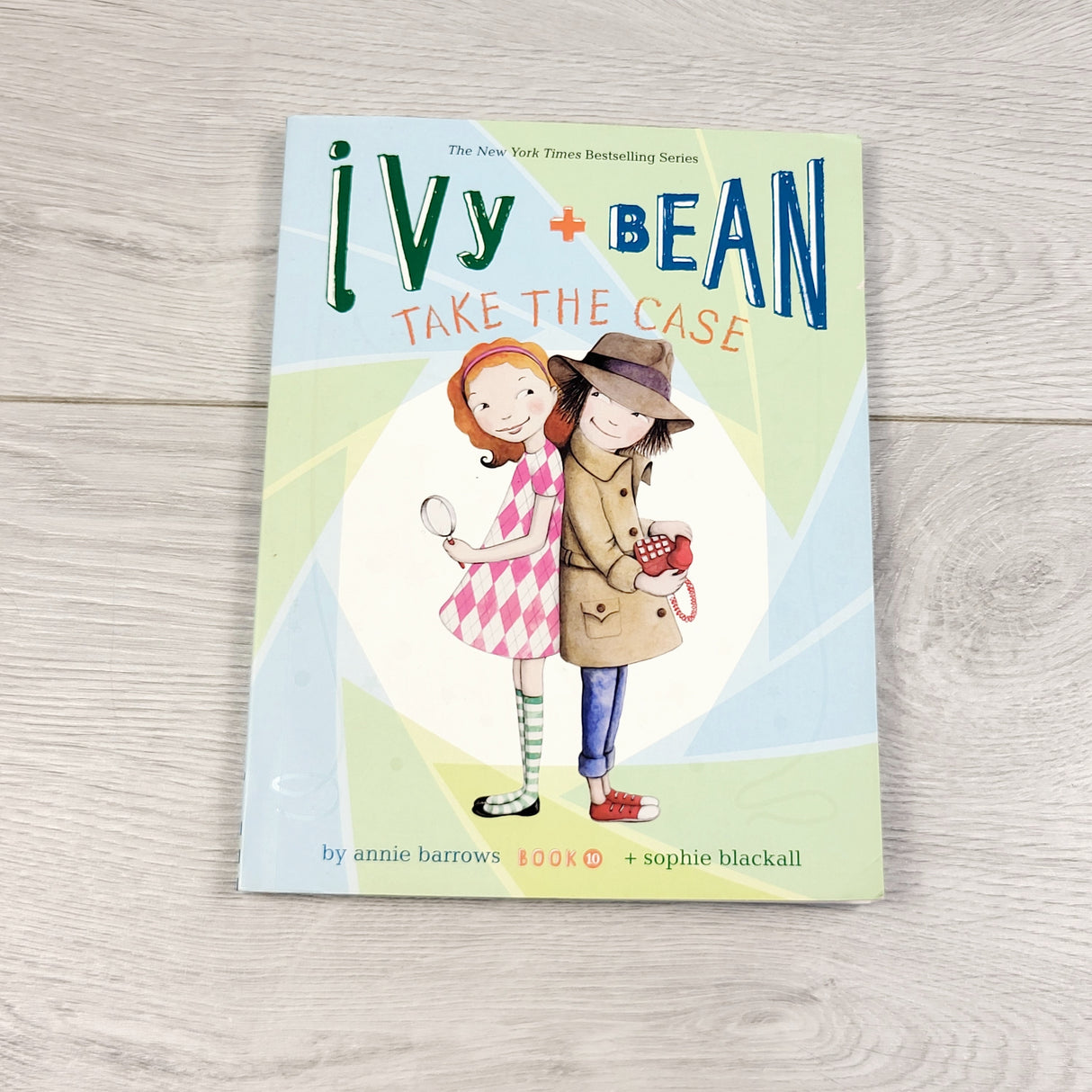 TBRG1 - Ivy and Bean Take the Case. Soft cover chapter book