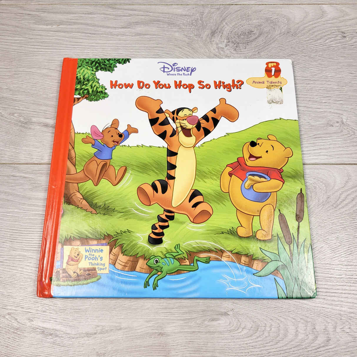 BBIN11 - How Do You Hop So High? Hardcover Winnie the Pooh book