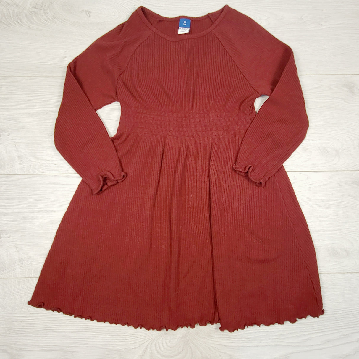 TBRG2 - Old Navy red rib knit dress. Size 5T