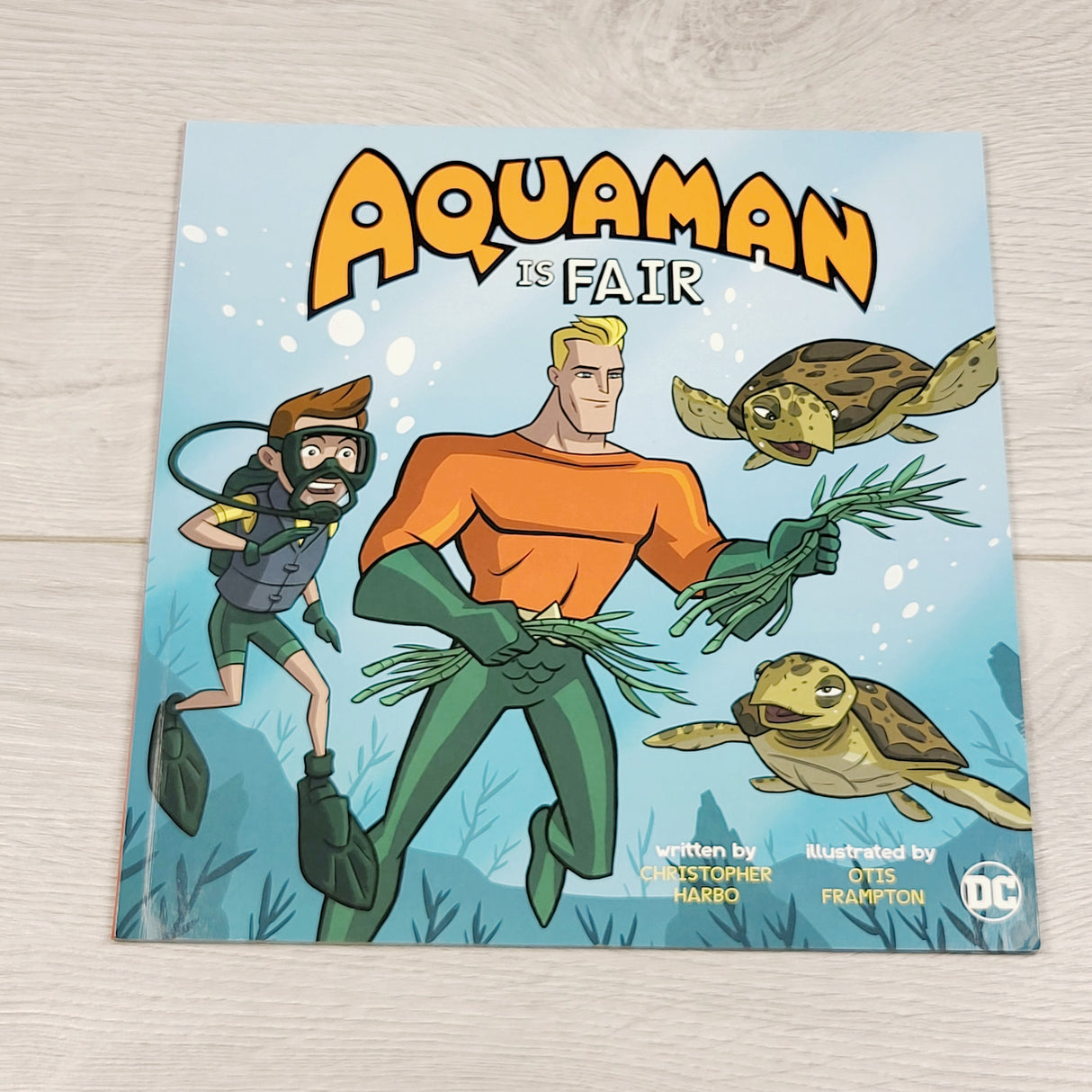 MLM1 - Aquaman is Fair. Soft cover book