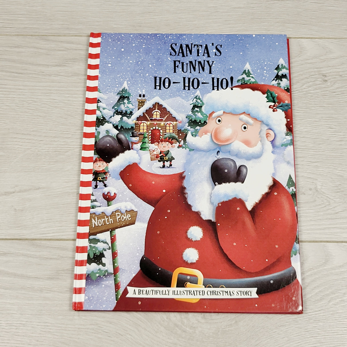 MLM1 - Santa's Funny H-Ho-Ho! Hardcover book
