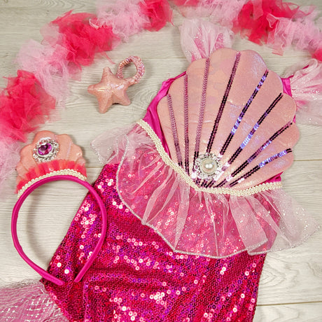 MLM3 - Pink mermaid costume. Size 4T