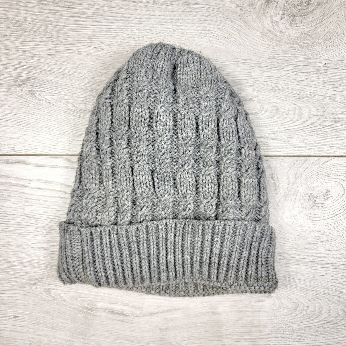 ESZ3 - Ardene grey minky lined toque. One size fits all