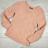 STHA1 - Smallbone and Scot pink textured sweater dress. Size 6 months