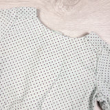 STHA1 - Gap blue polka dot corduroy dress. Size 12-18 months