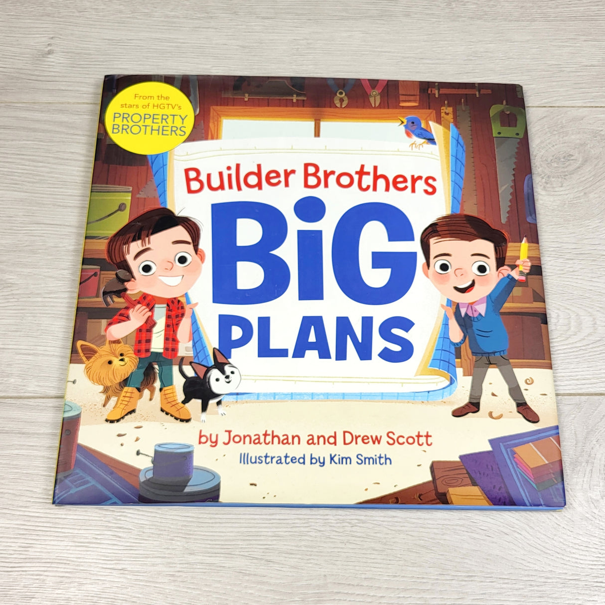 TSTB1 - Builder Brothers Big Plans. Hardcover book