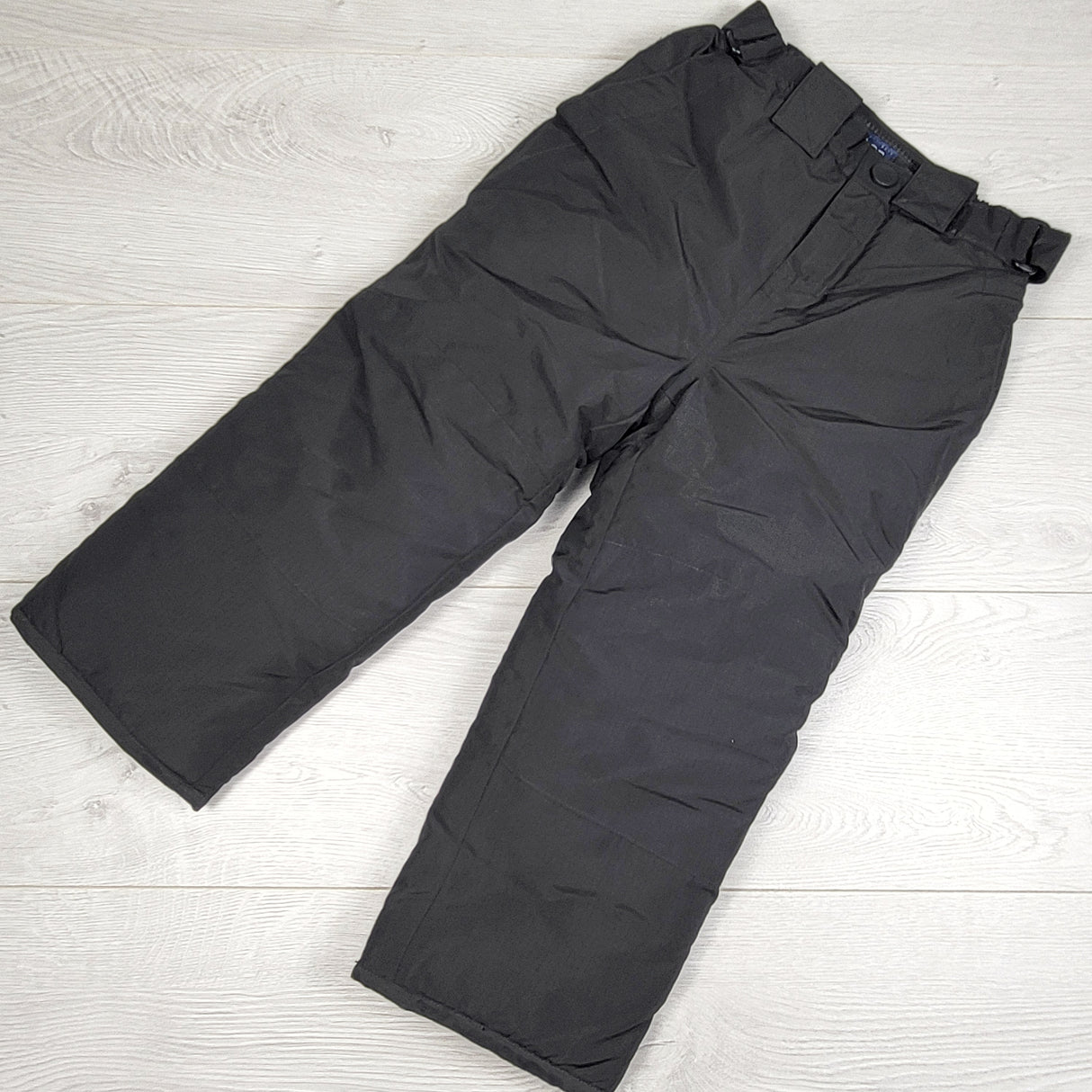 TSTB1 - Children's Place black fleece lined snow pants. Size 4T