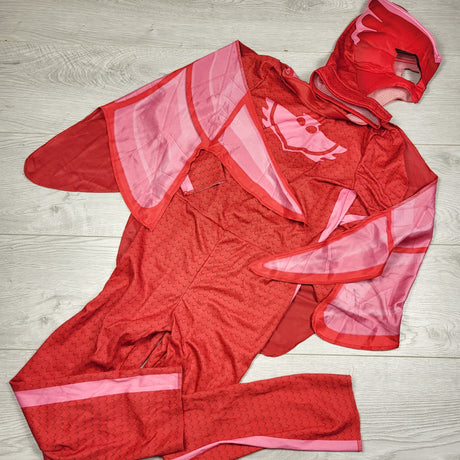 SAHU1 - Disguise PJ Masks Owlette costume. Size 4-6X