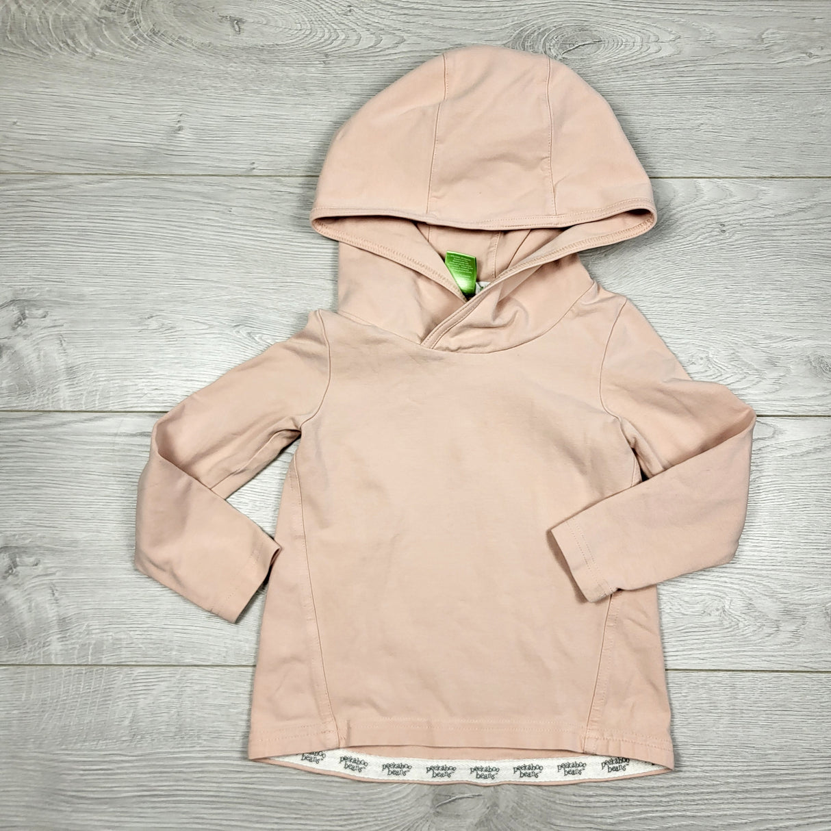 SAHU1 - Peekaboo Beans pink pullover hoodie. Size 2T 🍁