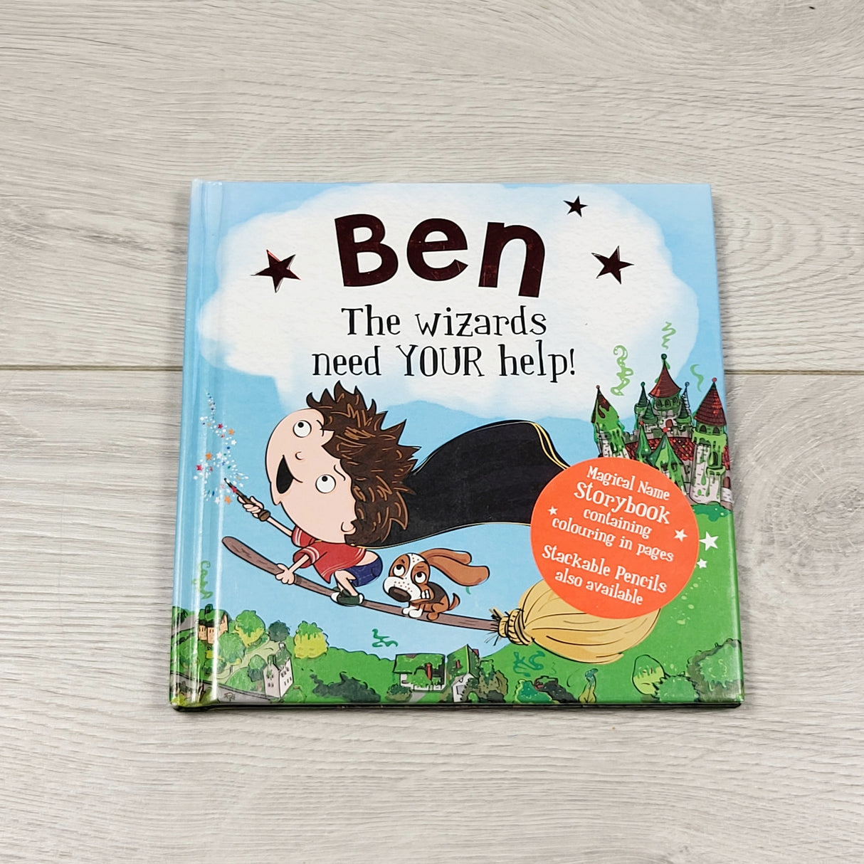 LKAN22 - Ben The Wizards Need Your Help. Board book